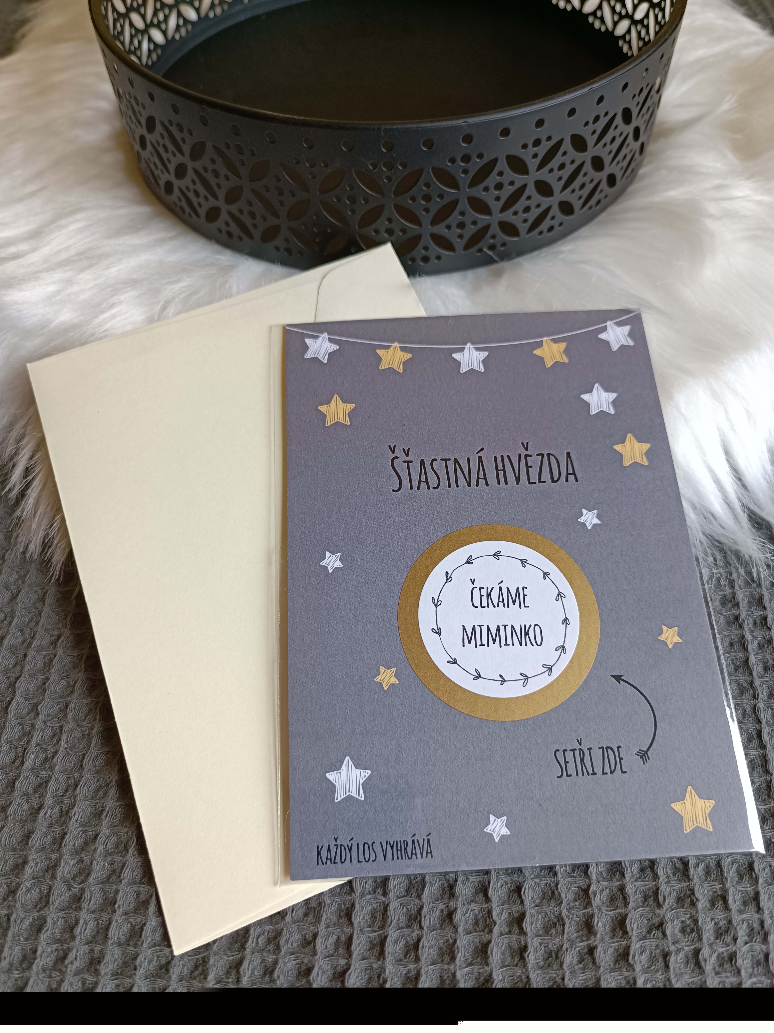 Stírací los Šťastná hvězda - Bude nás o jednoho víc (2.jakost)